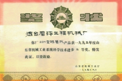 機(jī)械工業(yè)系統(tǒng)科學(xué)技術(shù)進(jìn)步二等獎(jiǎng)